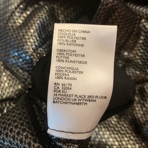 Harlyn Anthropologie Silver Cropped Cuffed Pants - Picture 10 of 15